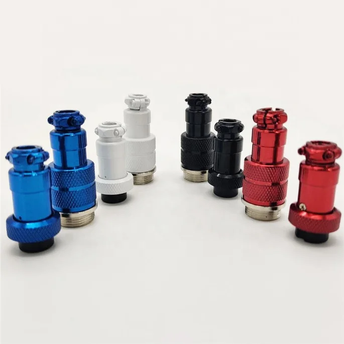 Wire Panel Mount 16M Aviator Plug - DIY Mechanical Keyboard