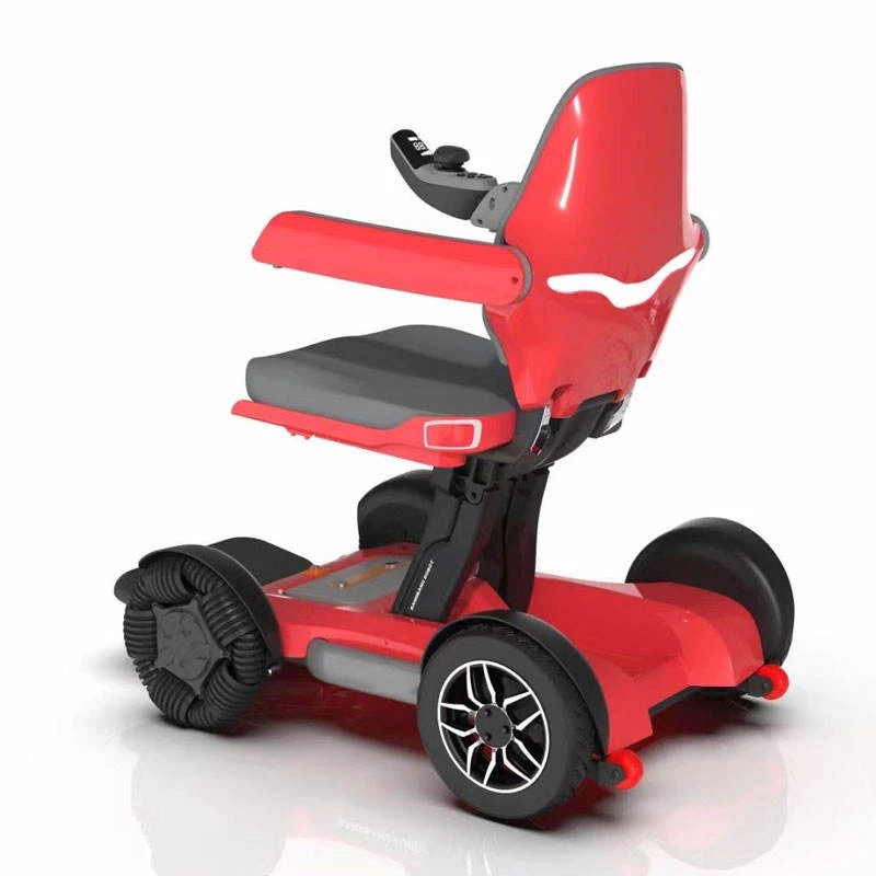 Mecanum Universal Wheel Handicapped Wheelchair Automatic Folding