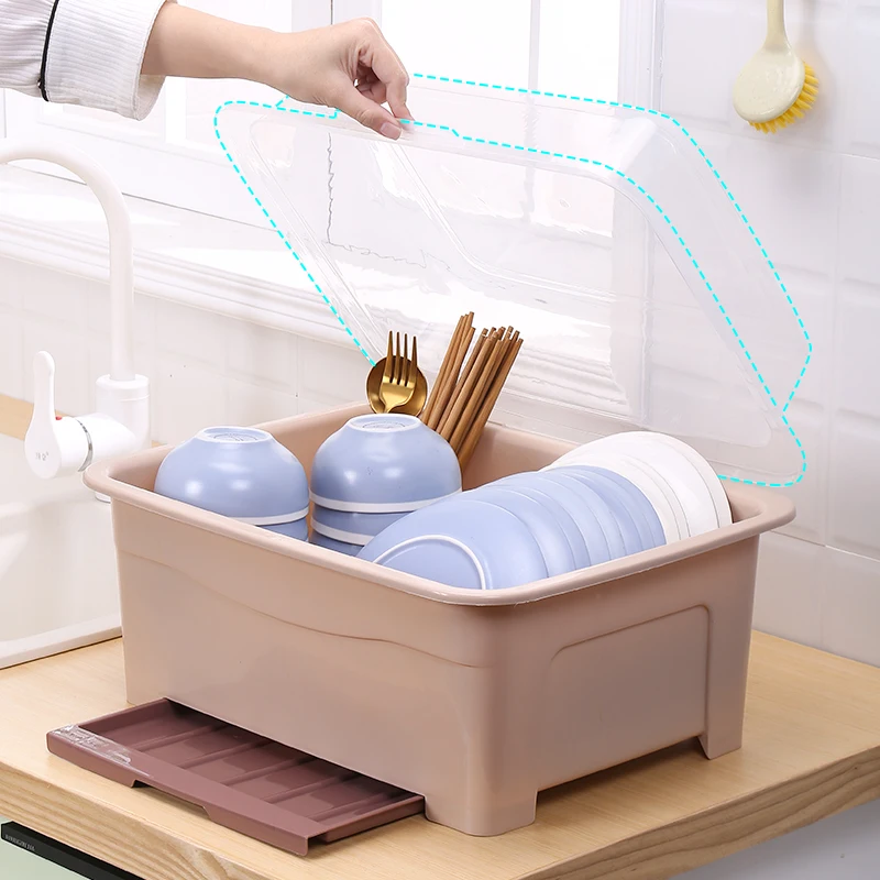 Kitchen Organizer Dish Rack Plastic Dish Cabinet With Cover Buy Dish Cabinet With Cover Dish Rack Plastic Dish Rack With Cover Product On Alibaba Com