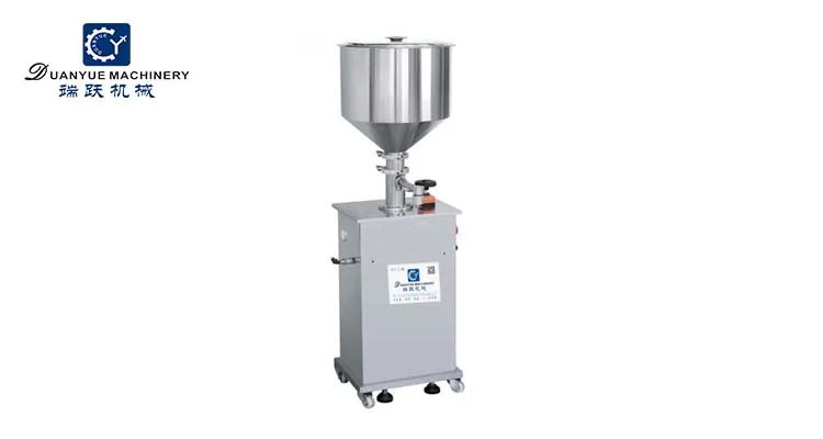 Полуавтоматическая косметическая машина для наполнения жидкости и пасты для лосьона и крема для лица