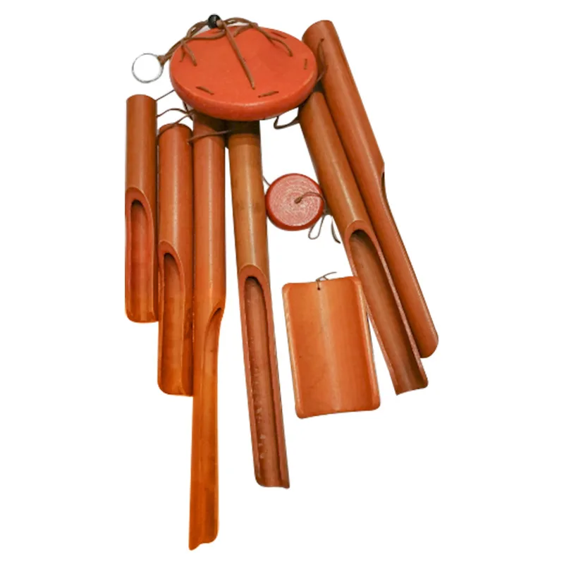 竹のウインドチャイム バンブーチャイム ベル 竹風鈴 Sサイズ シンプル アジアン