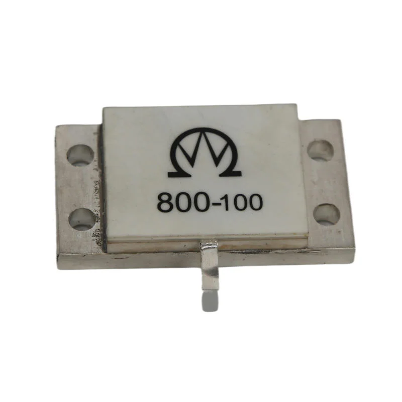 High Power Ceramic RF Resistor 100W 50 Ohms with Wide Operating Temperature -55°C to +165°C and 0~2GHz Frequency Range