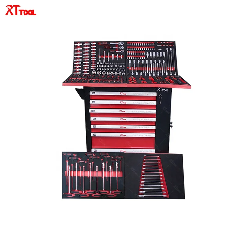 RTTOOL 249pcs Tools Germany Tools with Cabinet