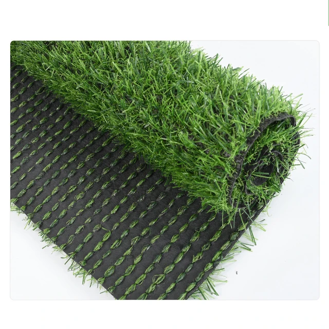 Factory Hot Selling Durable 50mm Green Cheap Sports Turf Plastic Artificial Grass Carpet Roll Synthetic Lawn Mat non infilled