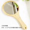 Large handle mirror (clear varnish)