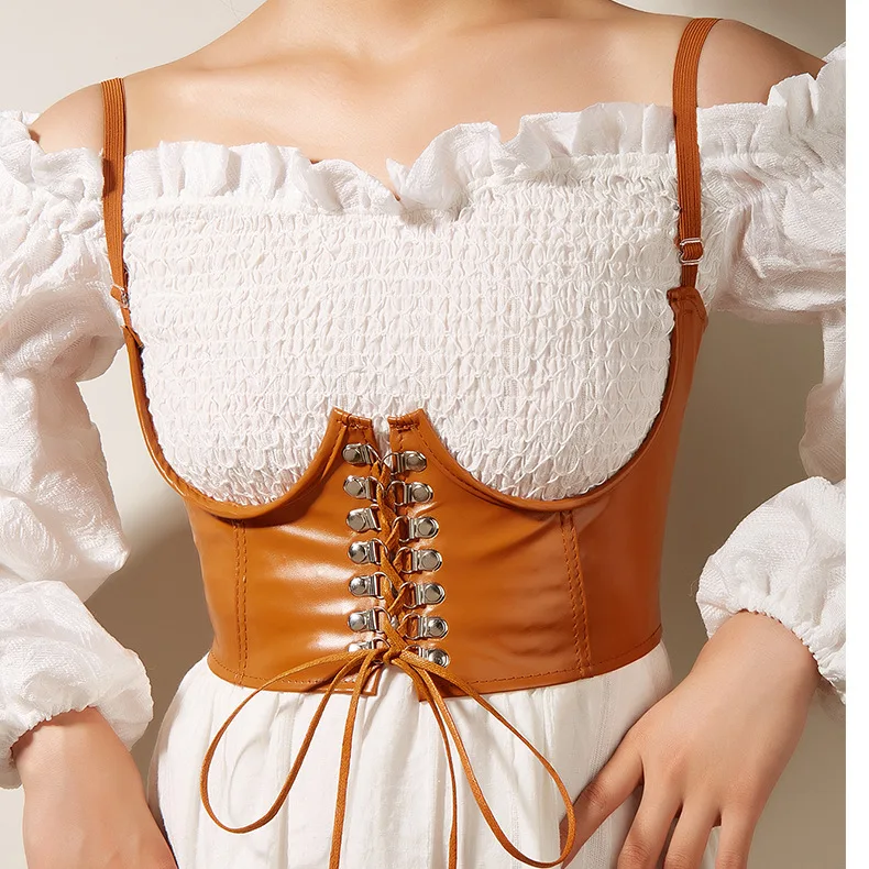 7118 Corset Elastic Waist Belt For Women, Costume Cinch Waspie 61wClnp2-xL._AC_UY1000_.jpg main image 3