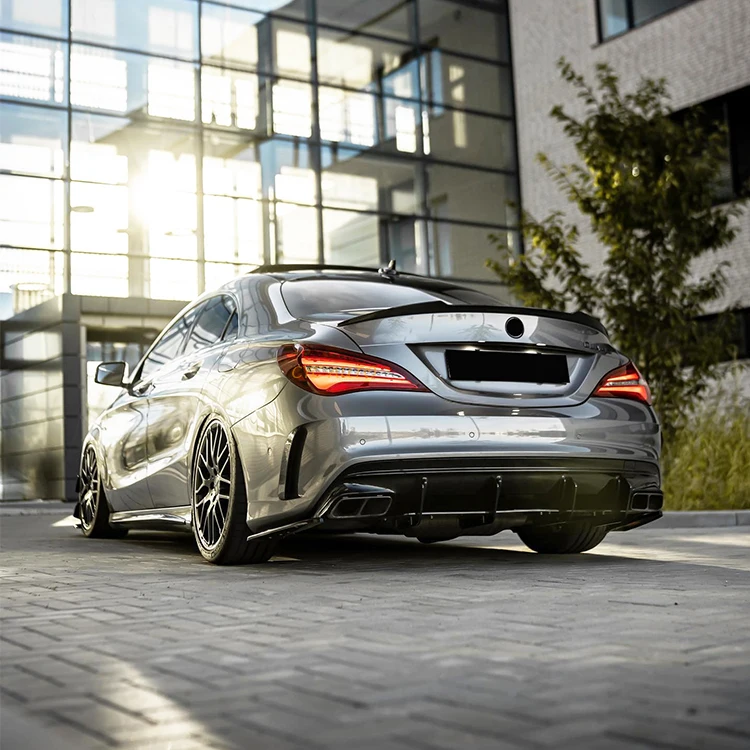 CLA45 Bumper AMG Style Bodykit with Grille for Mercedes Benz CLA CLASS W117 C117 2013 2014 2015 2016 2017 2018 2019