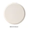 Miroir en cuir PU blanc