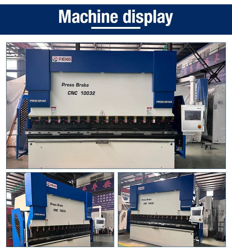 Compensation System 100t/4000 Hyduralic Cnc Press Brake Plate Bending ...
