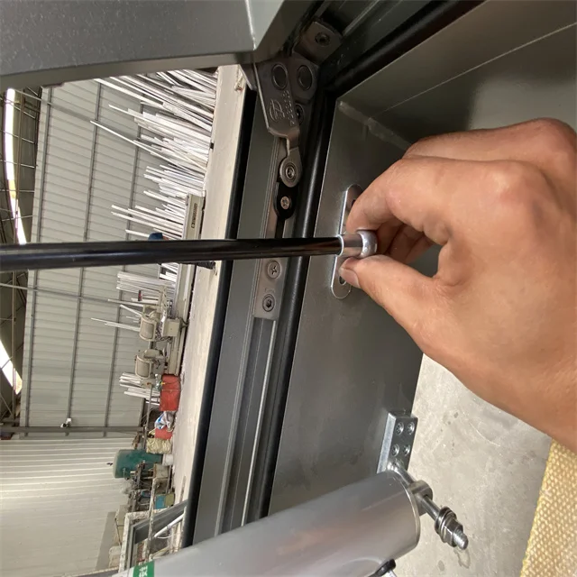 Intelligent Electric Screw-type Skylight, Aluminum Alloy Double-glazed Glass, Gas-supported Attic/sunroom Roof Skylight