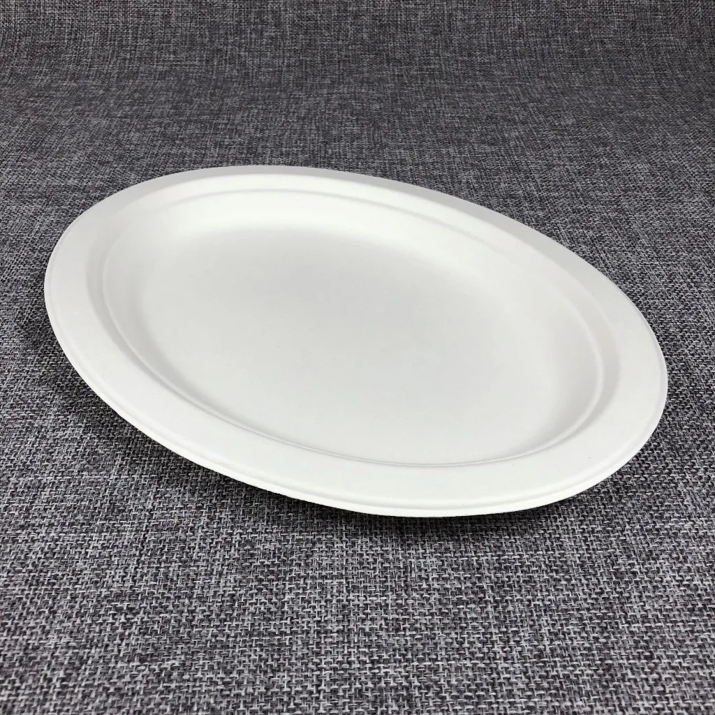 Wholesale 9 Inch Customised Round Disposable Dinnerware Paper Dinner