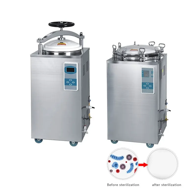 Dwld Stainless Steel Autoclave Sterilizer Medical Lab 35l 50l 75l 100l