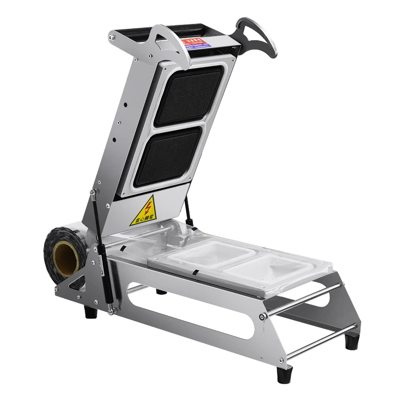 Hand Press Operation Sealing Machine Tray Container Sealer Machine
