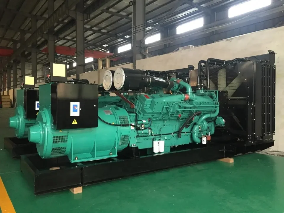 SHX Generator 1 Mw 1mw Power Plant 1 Megawatt Genset for Industrial Area