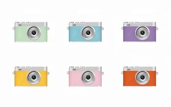 Mini Super Clear Reuse 8MP Screenless Digital Film Camera Portable 5 Filters Retro 4G Dslr Screenfree Digital Camera for Camping detail image
