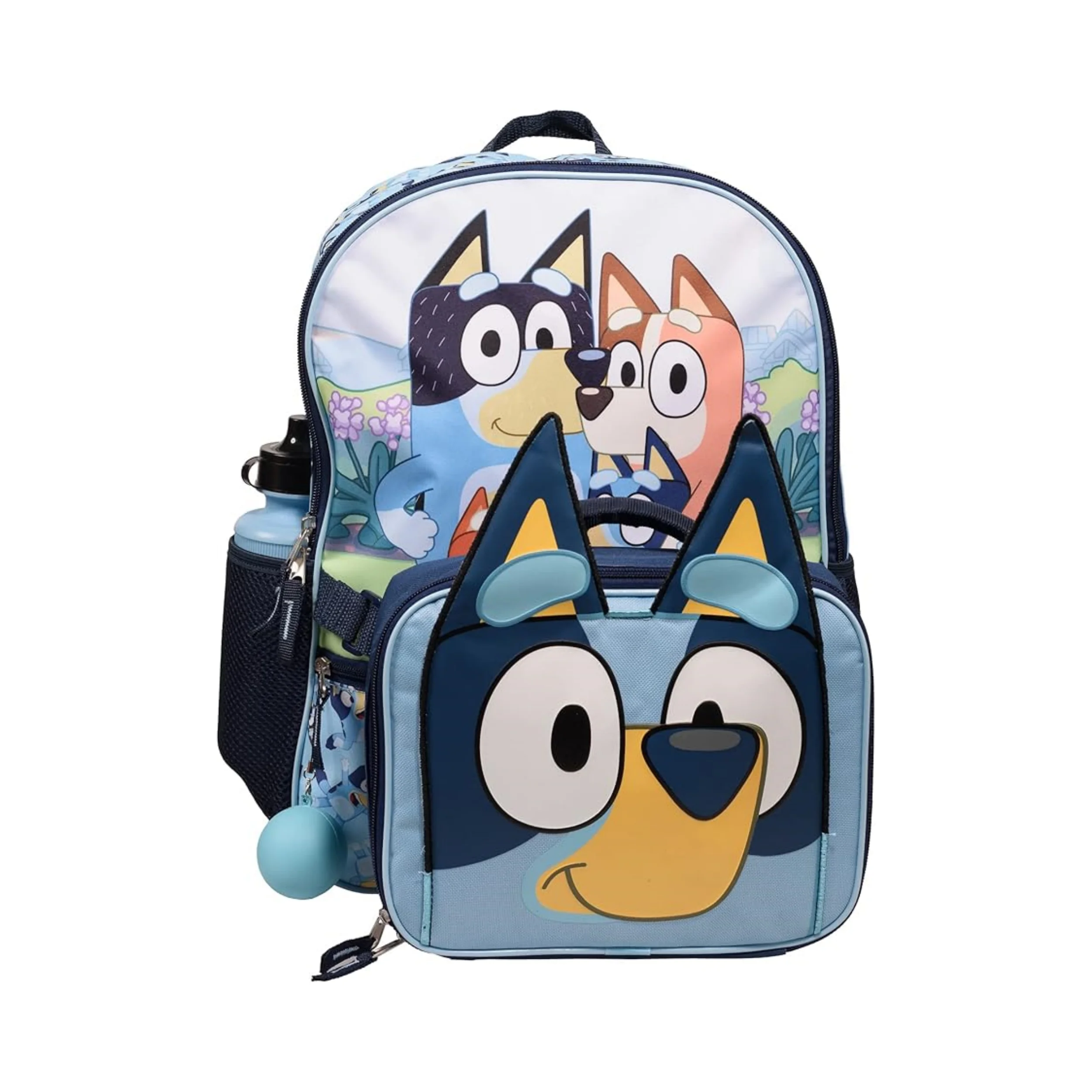 Bluey 4 Piece Backpack Set for Pre-School Girls Boys Kids School Bags ...