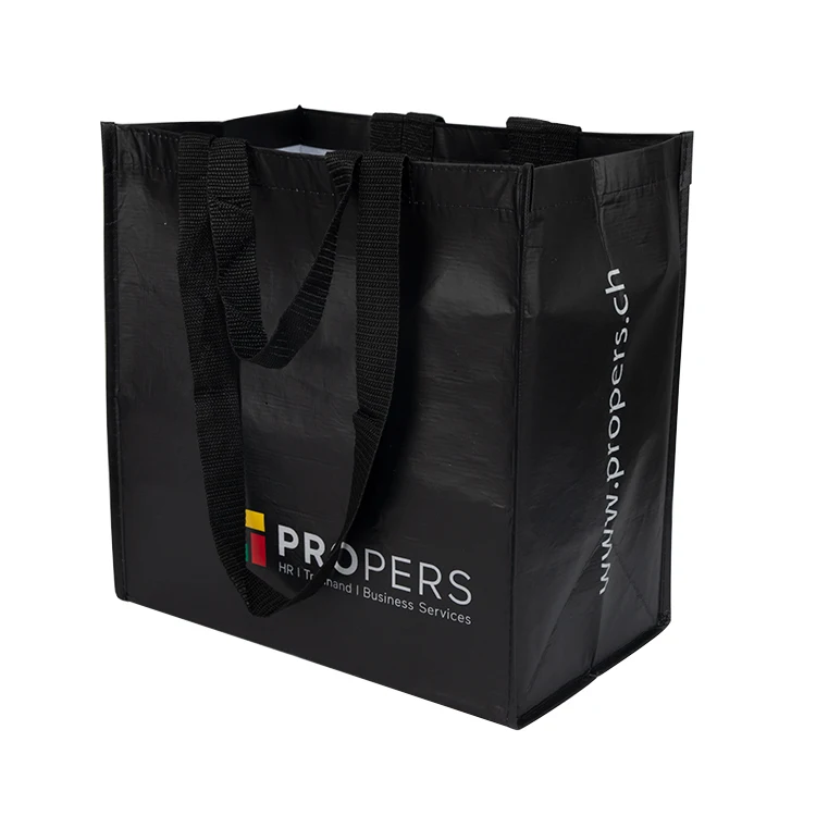 Economical Custom Design Fashion High Quality Rpet Shopping Bag Eco Friendly Reusable Supermarket Bags