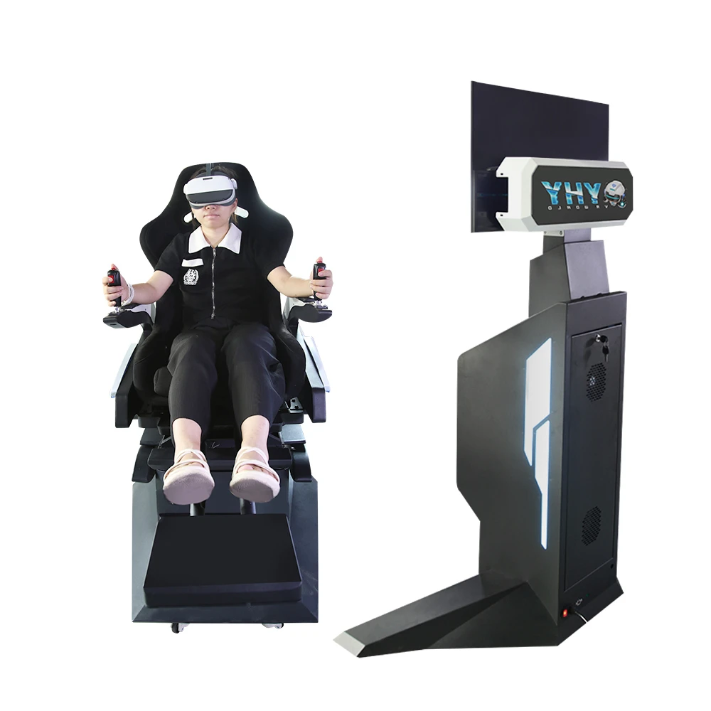 YHY 360 Degree Rotation Chair Game Machine 9D Flight Virtual Reality Equipment Simulator Vr 360