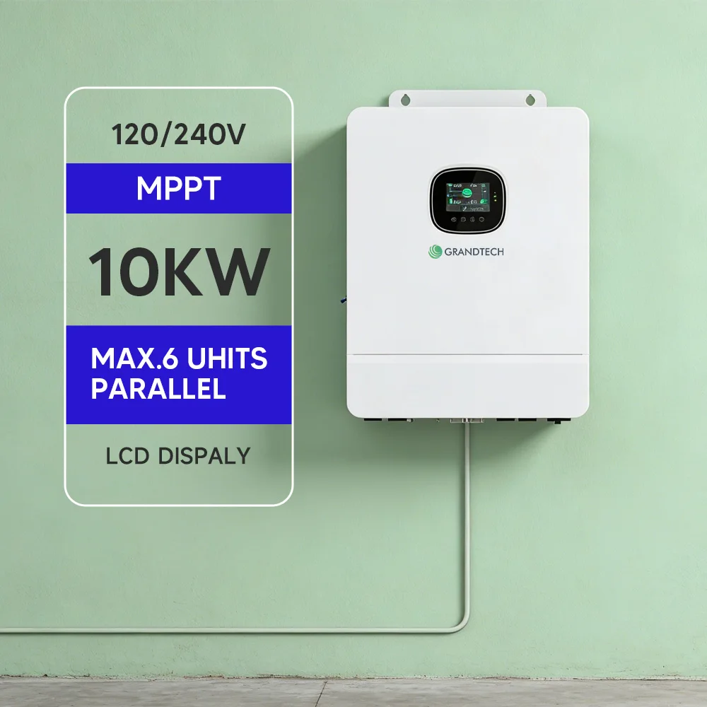 SRNE SOLAR 스플릿 페이즈 인버터 SPI-10K-UP 8KW 10KW 오프그리드 하이브리드 태양광 인버터 키트 48V 태양광 패널 및 배터리용 듀얼 스플릿 페이즈 인버터