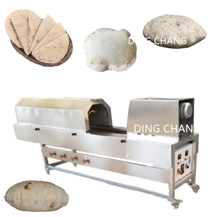 High Efficiency Roti Chapati Making Machine Paratha Production Line Automatic Tortilla Press Machine Flat Bread Maker Machine
