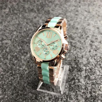 Luxury Stainless Steel Women's Watch Chronograph Calendar Sport Watches for Women Small Three Needle High Quality Watches