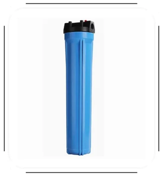 高品質大型ブループラスチック製浄水器ハウジング 20インチ大型浄水器