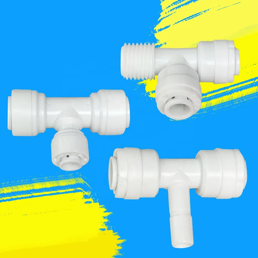 Фильтр для очистки воды при помощи обратного осмоса воды система трубопровода опреснения морской воды быстрое соединение типа 1/4 3/8 RO ПЭ трубы разъем