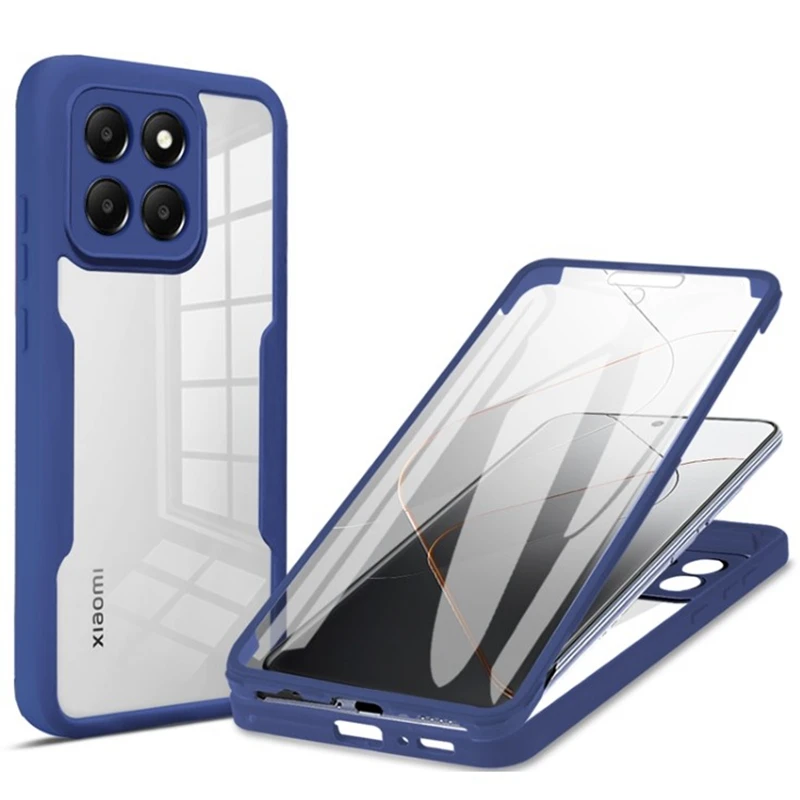 Anlalish Cover per Xiaomi Redmi Note 14 Pro 5G Trasparente, Ultra Sottile Antiurto Custodia con Anello Supporto, Custodia Xiaomi Redmi Note 14 Pro 5G Silicone TPU Magnetico Protezione (nero