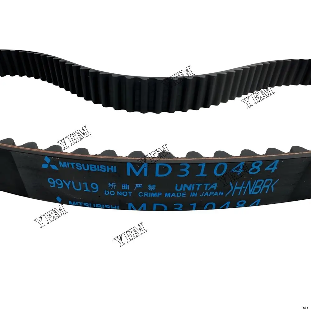 Machinery Engine Rebuild Kit D4BB MD310484 Timing Belt for Hyundai 4