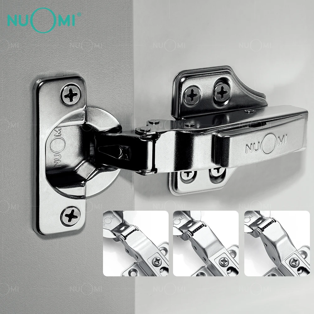NUOMI SUS304 Quick Mounted One Section Force Buffering Stainless Steel Hinge