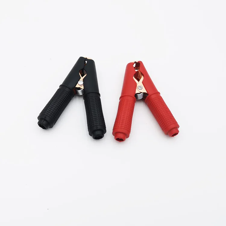 Крокодил зажим для зарядки зарядное устройство покрыто Красной медью утолщенной трубки