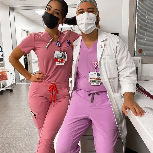 Factory Direct Sample Scrubs Suits Uniforms Design New Style Nurse Hospital Uniforms