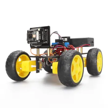 Factory DIY Wireless WiFi Robot Kit  Development Board Programming Smart Robot Toys Robotics Starter Kit