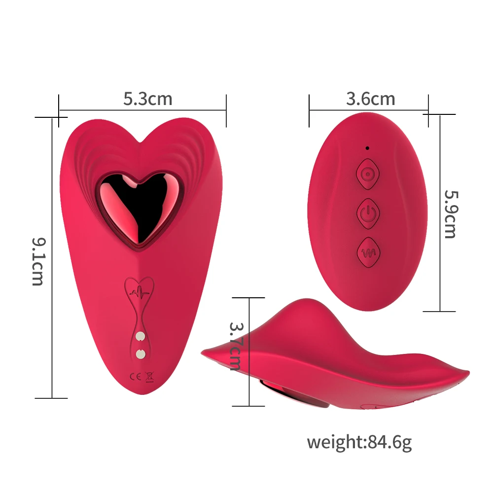 Wear Dildo Butterfly Vibrator Sex Toys For Orgasm Masturbator Wireless