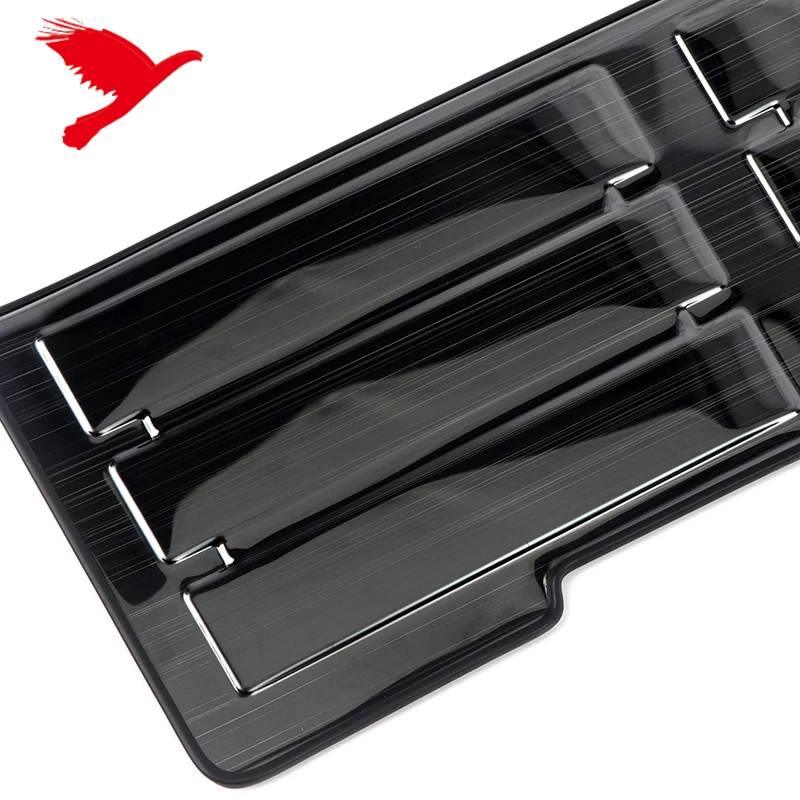 Rear Boot Outer Bumper Guard Sill Plate Protector Cover for Toyota Tacoma 2024 2025