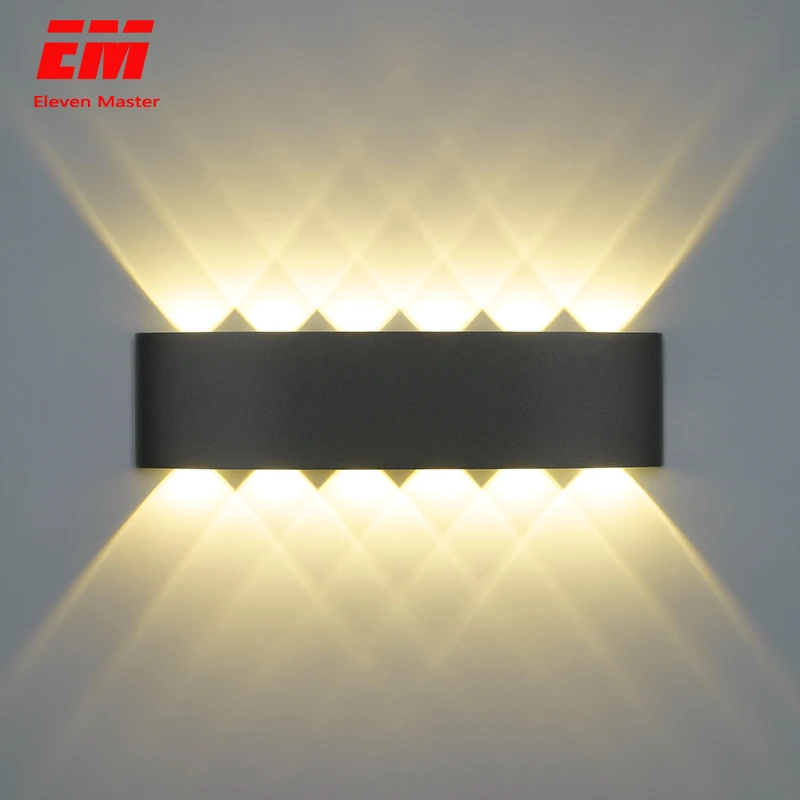 LED Wall Light Up Down Sconce Lighting Lamp Fixture Indoor Outdoor Home 
