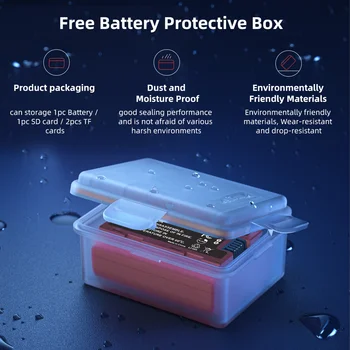 KingMa-NP-W235H 2400mAh High Capacity Fully Decoded for Fujifilm T-X4 TX4 Rechargeable Li-ion Camera Battery NPW235 detail image