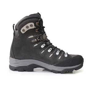 OEM OBM Custom Hot Sale Professional Waterproof Hiking Shoes Outdoor Suede Leather Climbing Boots for Men and Woman