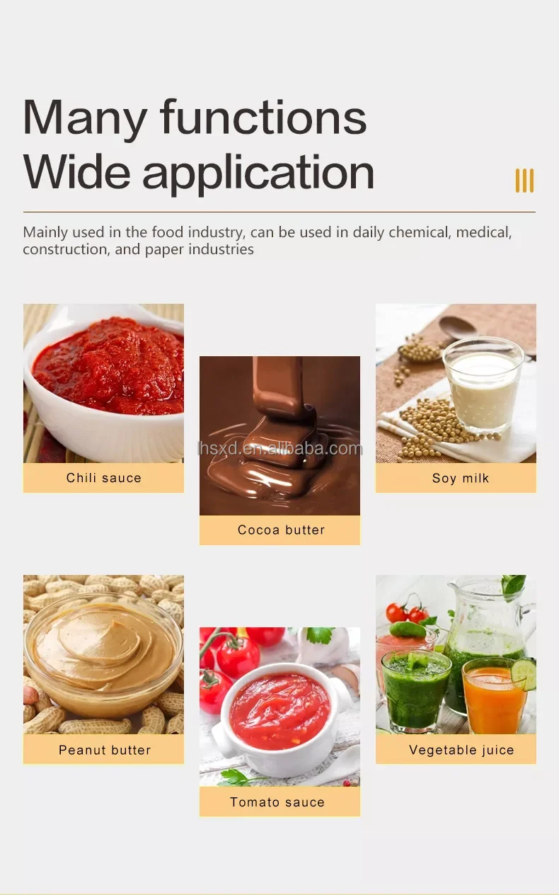 Sauce Making Machine/peanut Butter Grinding Machine/beans Sesame