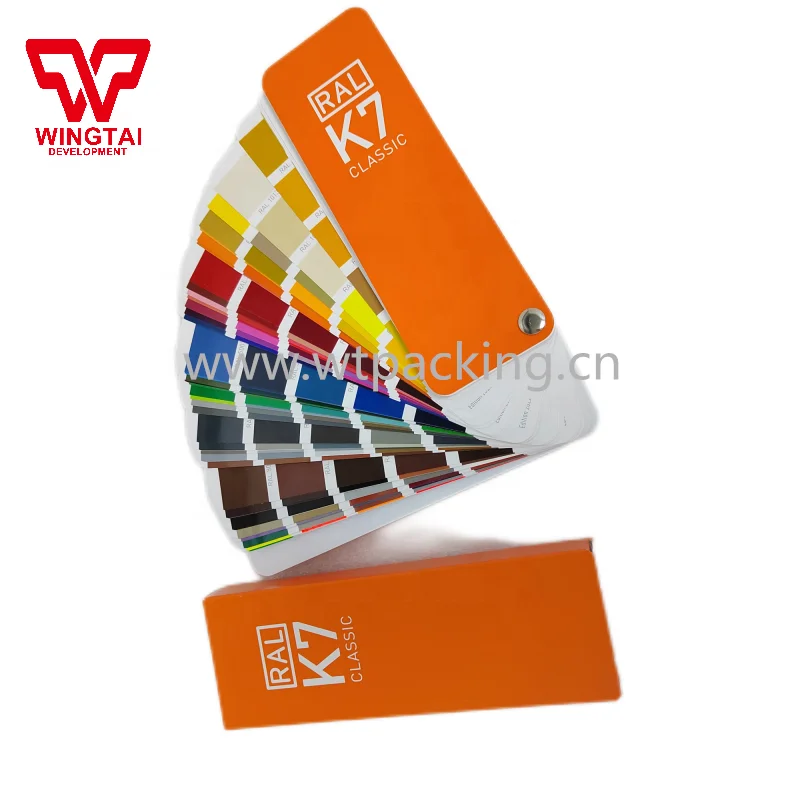 New Edition Germany RAL K7 CLASSIC 216 Colors Card
