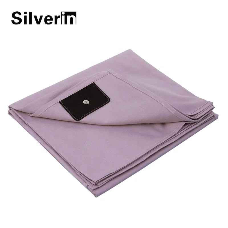 Anti-microbial Anti-static Earthed Grounding Connection Earthing Half Sheet 210 X 90 cm for 1.5M Width Bed