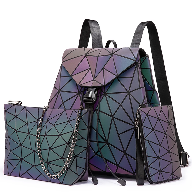 Wholesale Custom Holographic Reflective Bag Wallet Clutch  display picture 1