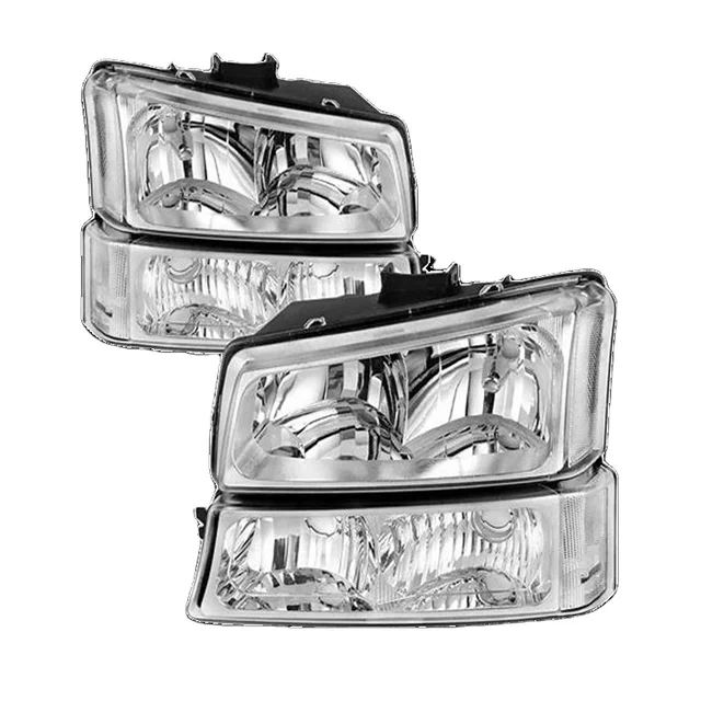 Fit for Chevrolet Silverado  Sorod Headlights 2003-2006 Head Lamp 15199556 15199557 Truck Headlight