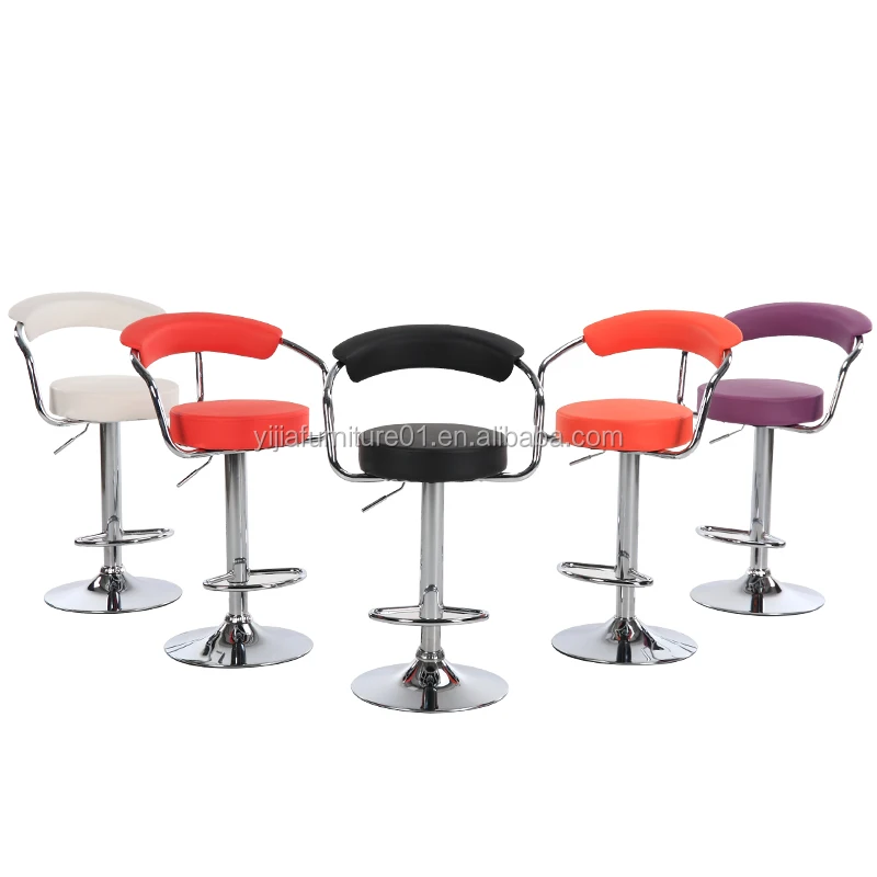 Bar Chair Modern Design Cheap Price Adjustable bar Chairs for Kitchen High bar Stool Chairs