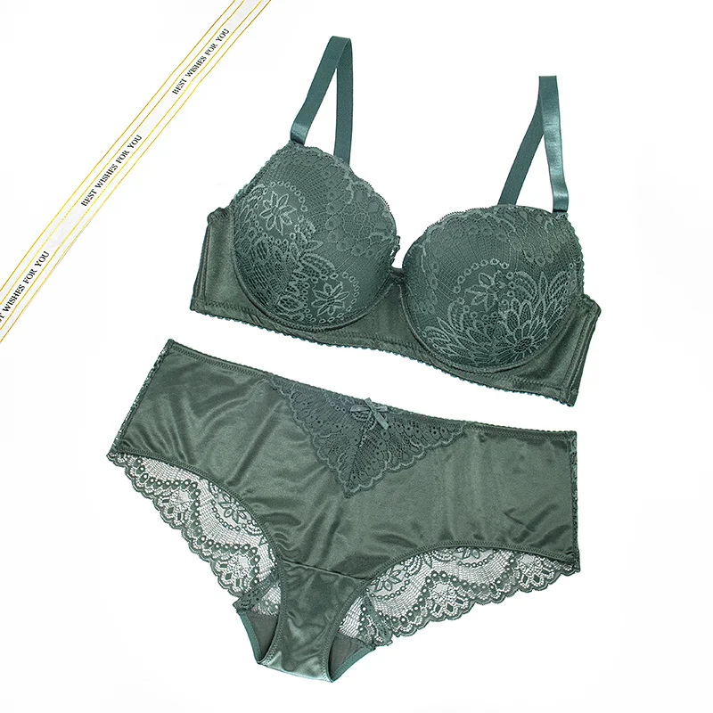 Sexy Lace Push-Up Bra & Panty Set