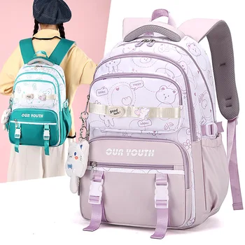 2024 Wholesale New Design School Bags Customized Fashion Cartoon Mochila Children's School Bags Backpack For Primary