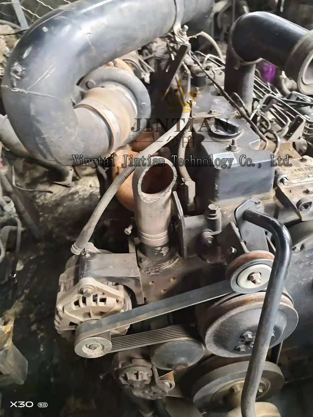 Used 6CT Engine with Lineal Injection Pump