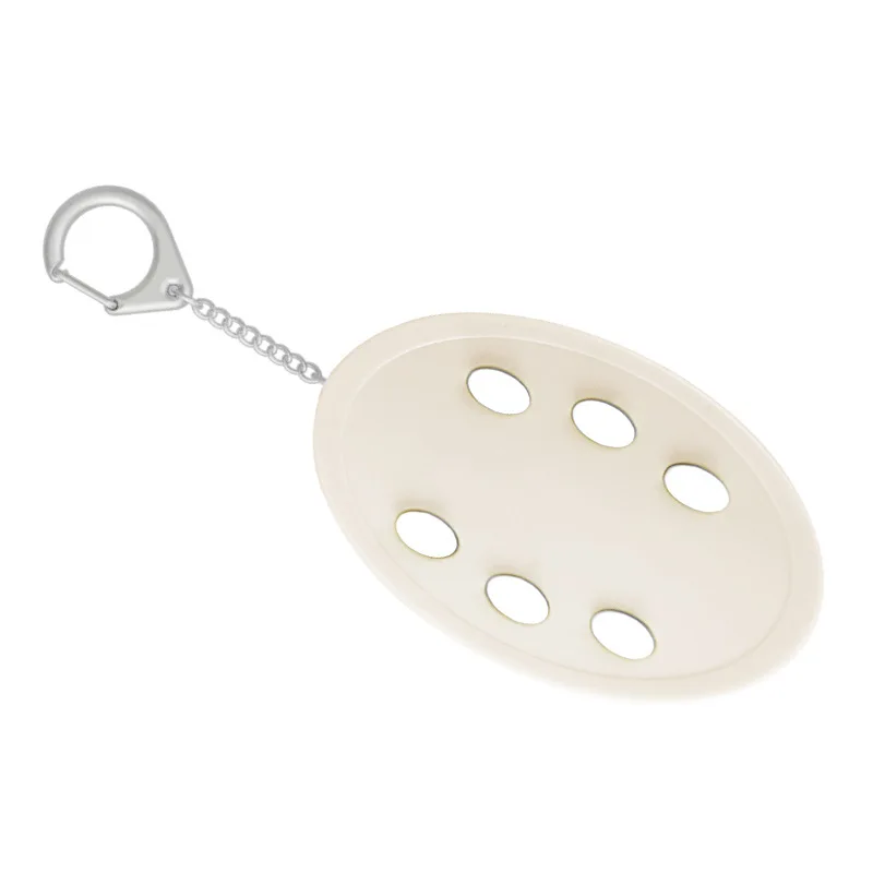 Popular Custom Logo UV Colorful Sound Effect Keychain 6 Buttons Silk Screen Printing Promotional Gifts Customized Voice Keychain