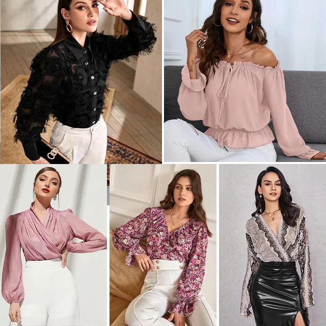 Fashion Women's Shirts Used Clothes Hot Selling Women's Second Hand