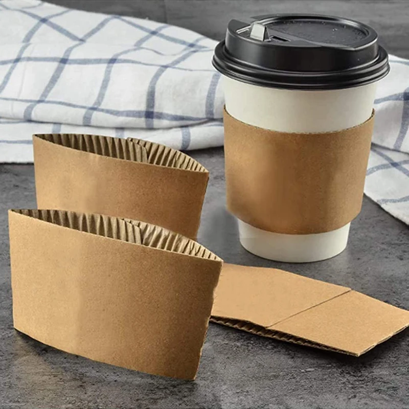 Disposable Coffee Cup Sleeve,Paper Coffee Sleeves To Go Coffee Paper